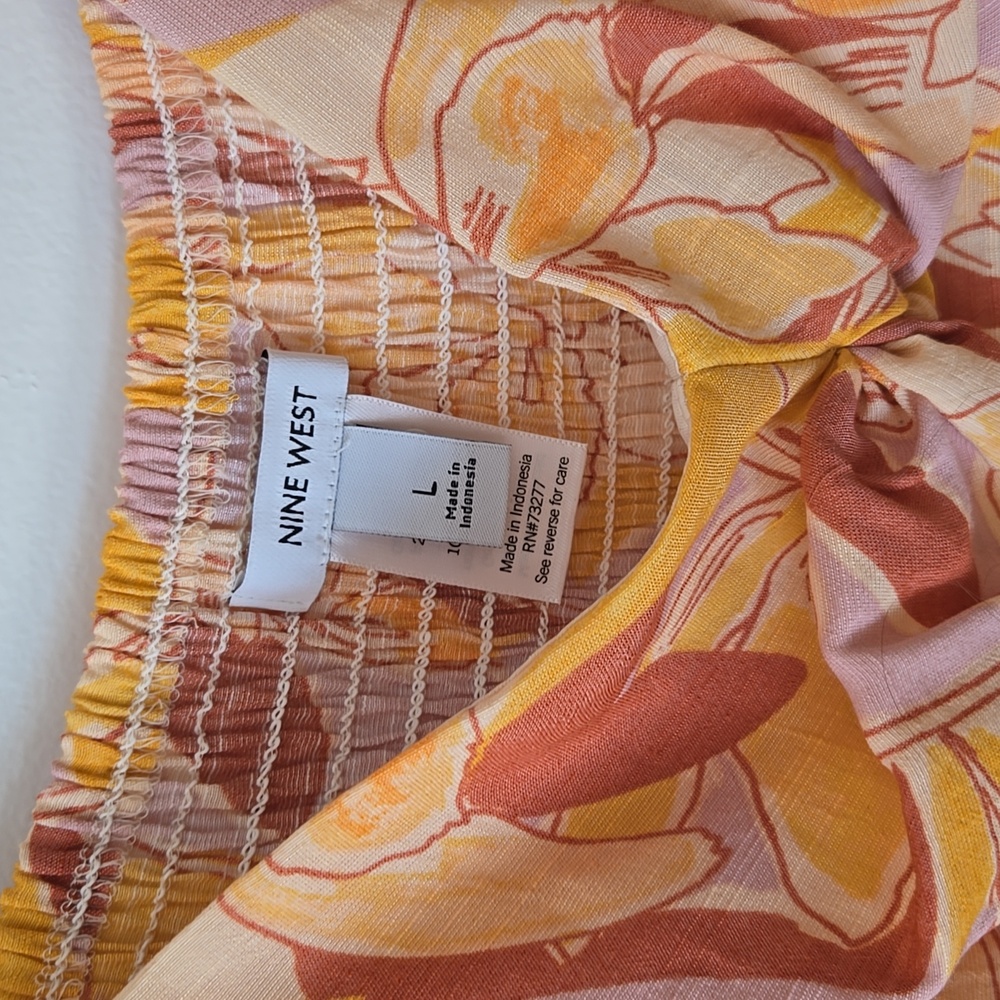 2/$10 Women’s Peasant Style Blouse - Picture 2 of 8